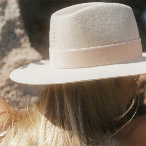 NWT Lack of Color Benson Rancher Beige Wool Velvet Band Size M - Picture 8 of 16